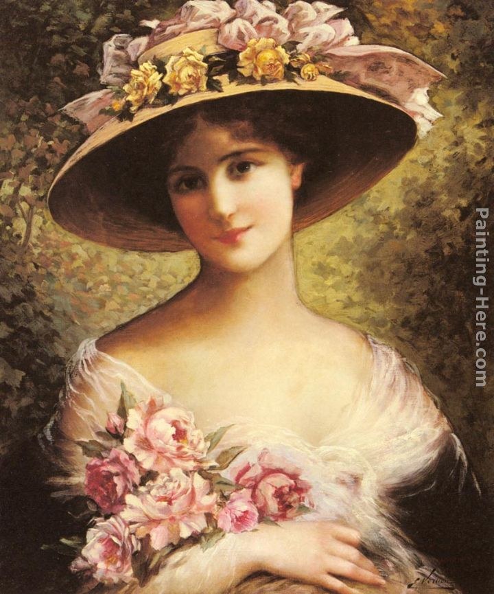Emile Vernon The Fancy Bonnet
